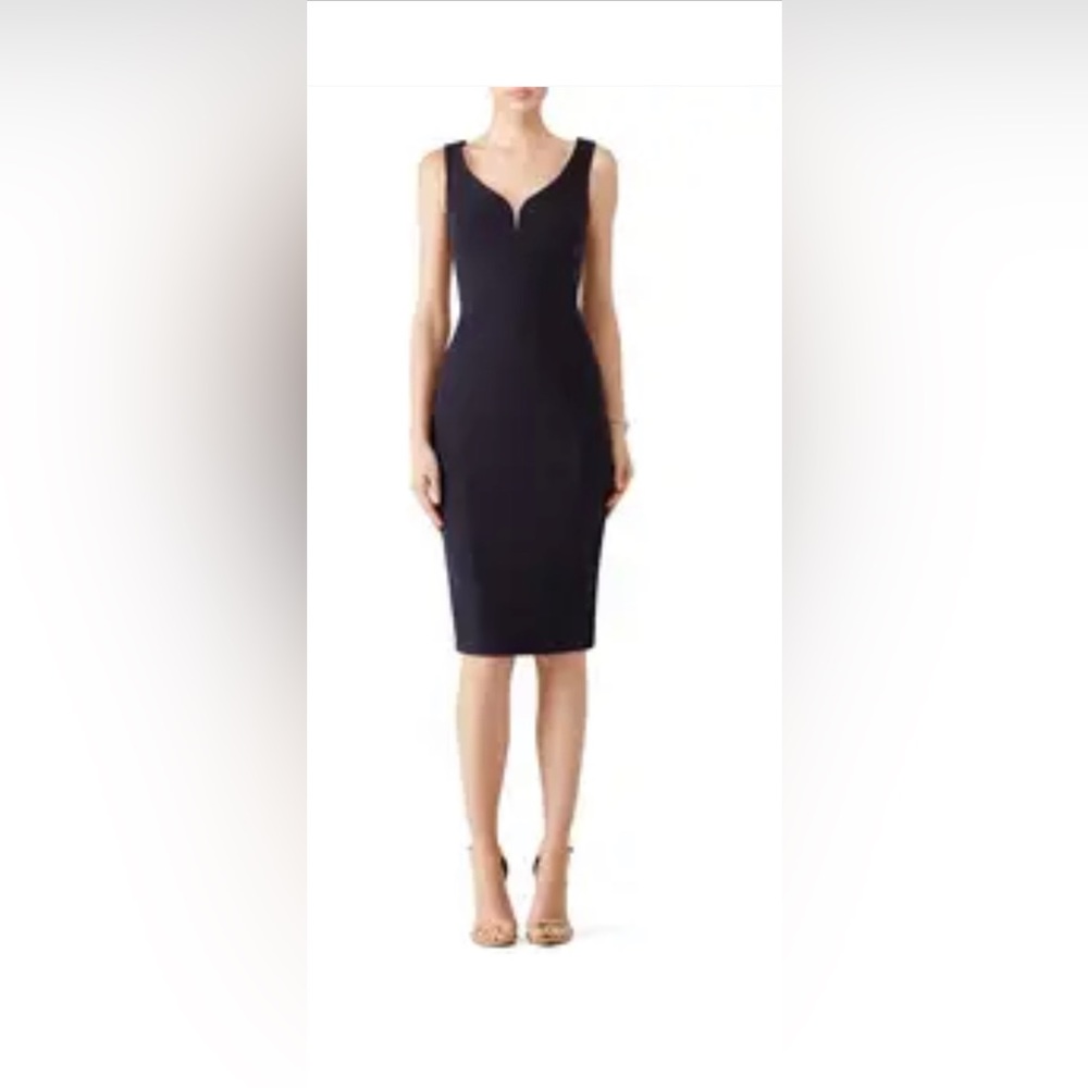 Slate & Willow gorgeous navy dress- professional and can be styled for fun!
